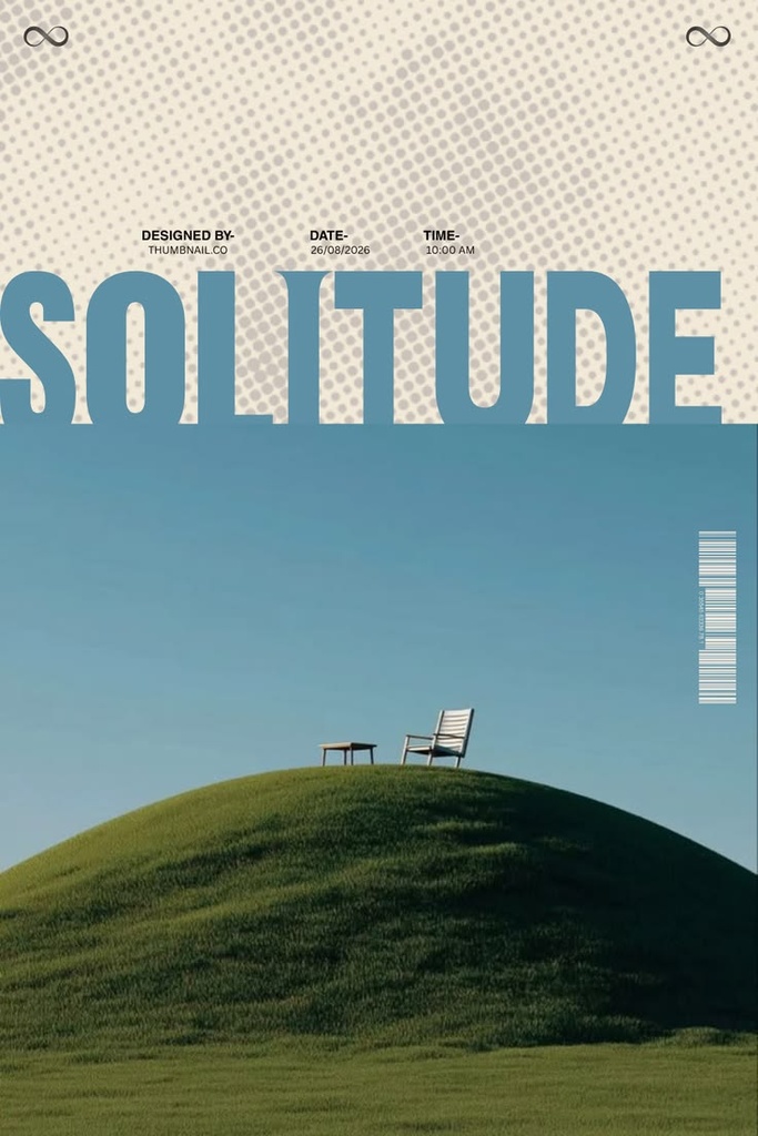 Solitude Minimalist Hill Art Print